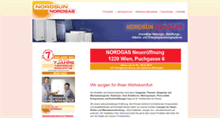 Desktop Screenshot of nordgas.com