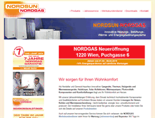 Tablet Screenshot of nordgas.com